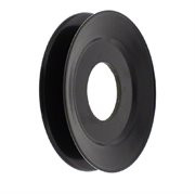 Steel Pulley With Welded Hub – 5 To 6.5 Inch Diameter – Choose Your Bore Size (1/2 To 1-1/4 Inch)