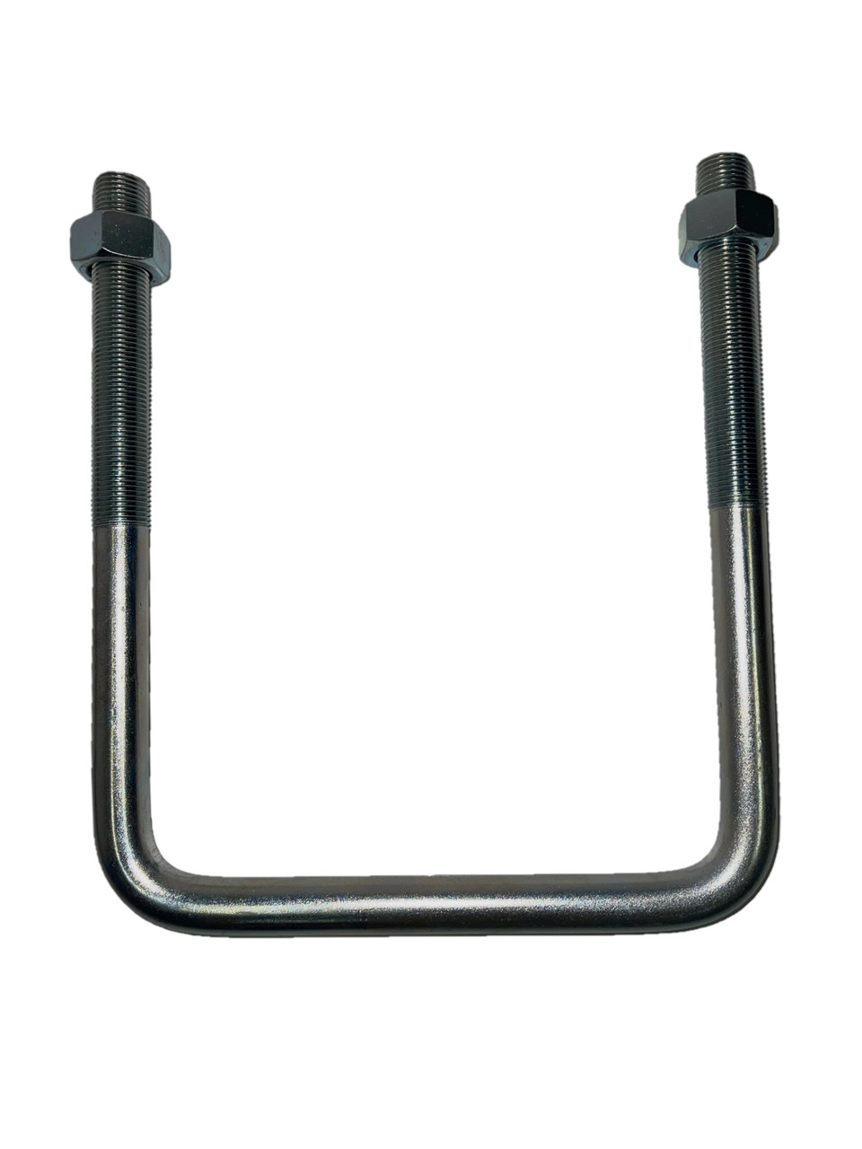 UBolt, 5/8" x 4" x 51/2" Square w/ Nuts (ZINC) Indiana UBolts Inc Farmer Bob's Parts