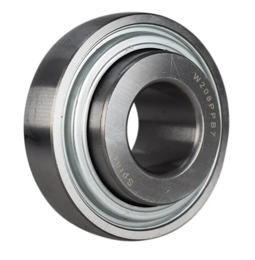 W208PPB7, 1-3/16" Round Bore Bearing w/ Spherical OD