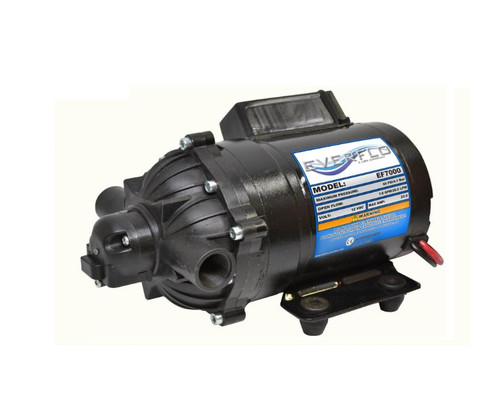 7.0 GPM Diaphragm 12 Volt Pump 60 psi, Everflo