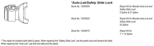 12000A Banjo Repair Kit For 1-1/2 And 2 Poly Self-Priming