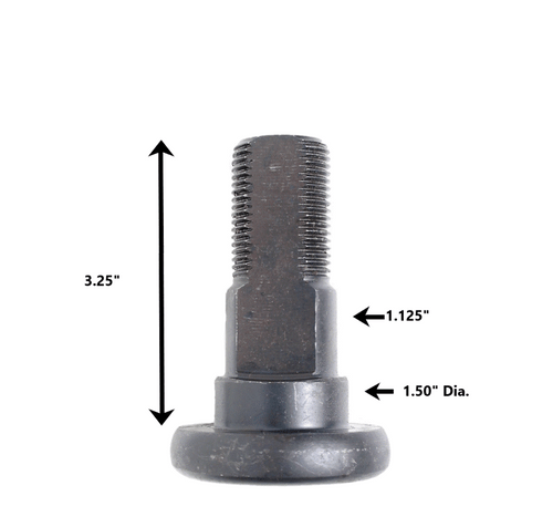 Replacement 2.50 x 0.75 Rotary Cutter Blade Bolt Kit For Sidewinder, buchanan metal