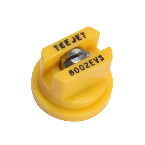 TeeJet Even Flat Spray Tip Yellow 80° Polymer w/ SS Insert 0.20 GPM @ 40 PSI