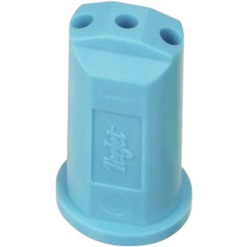 TeeJet StreamJet SJ-3 Light Blue Acetal Polymer 3-Stream Outlet Nozzle 1.00 GPM @ 40 PSI