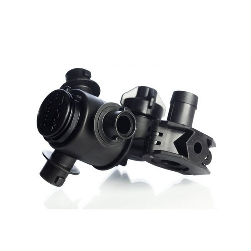 Teejet QJ360C Series 3 Outlet Quick Nozzle Body with Check Valve 1" ID Single Hose Shank for Wet Booms 