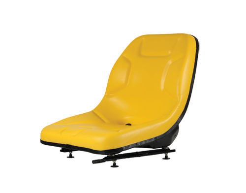 John Deere Personal Posture Brown Fabric Seat Cushion for 40, 50, 55, 60  Series Cab Tractors w/Hydraulic Suspensions #RI