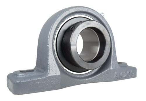 1-3/4" Pillow Block Ball Bearing, 2 Bolt Cast Flange 5.75" Center to Center