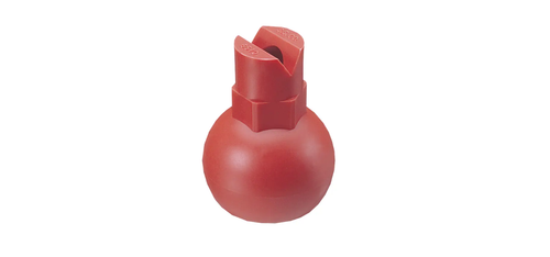 Teejet CT Series Poly 50° Red Flat Fan Nozzle Max PSI  125