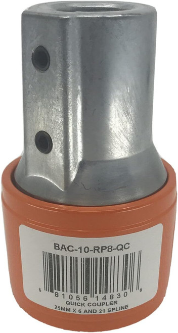 Ace Pump Quick Coupler With 15/16" Shaft for 8 Roller Pump Multi Speed Fits 1-3/8" 6 & 21 Spline