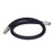 1/2" x 72" 2-Wire Hydraulic Hose Assembly Solid & Swivel Fittings 3,000 Max PSI