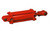 2" x 4" Cross Hydraulic Cylinder Retracted 14.25" Extended 18.25" USA MADE