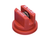 TeeJet Extended Range XR8004VS Flat Spray Tips Red 80° Polymer w/SS Insert
