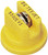 TeeJet DG Even Flat Spray Tip Yellow 95° Polymer w/ SS Insert 0.20 GPM @ 40 PSI