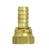 Pressure Connections Brass 3/8"Hose Barb With 1/4" Swivel Nut