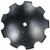 16" Notched Blade  7/8" Square x 1" Round , Thickness 9 Gauge / 3.5mm
