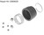 14 series yoke with 1 3/4-20 spline bore and safety slide lock connection