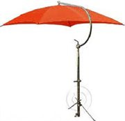 Complete Orange Tractor Canopy Umbrella TU-56 | 405454 | Farmer Bob's