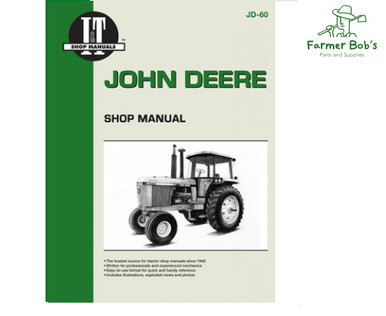 JD60 I T Shop Manuals John Deere 850 950 And 1050 Manual
