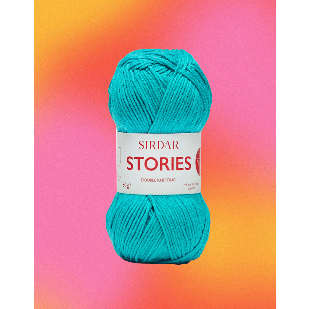 Sirdar Stories Cotton Rich Yarn | 50g Balls | An amazing Range of Colours | Surf