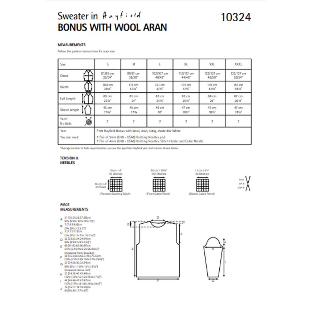 Ladies Funnel Neck Diamond Sweater Knitting Pattern Sirdar Hayfield