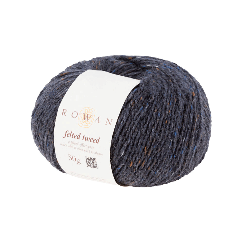 Rowan Felted Tweed DK Knitting & Crochet Yarn, 50g Donuts | 159 Carbon