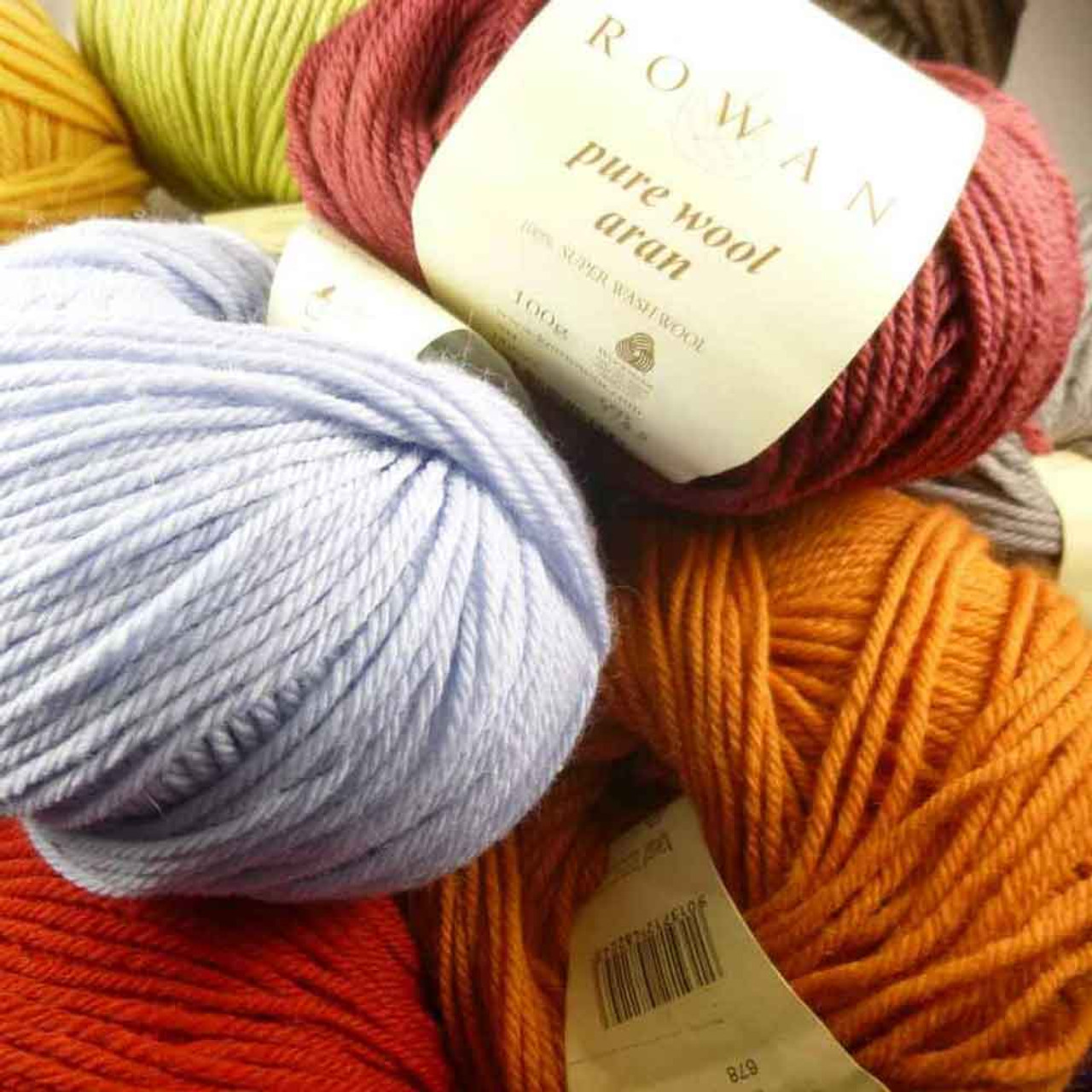 Pure Wool Aran, Rowan Knitting & Crochet Yarn