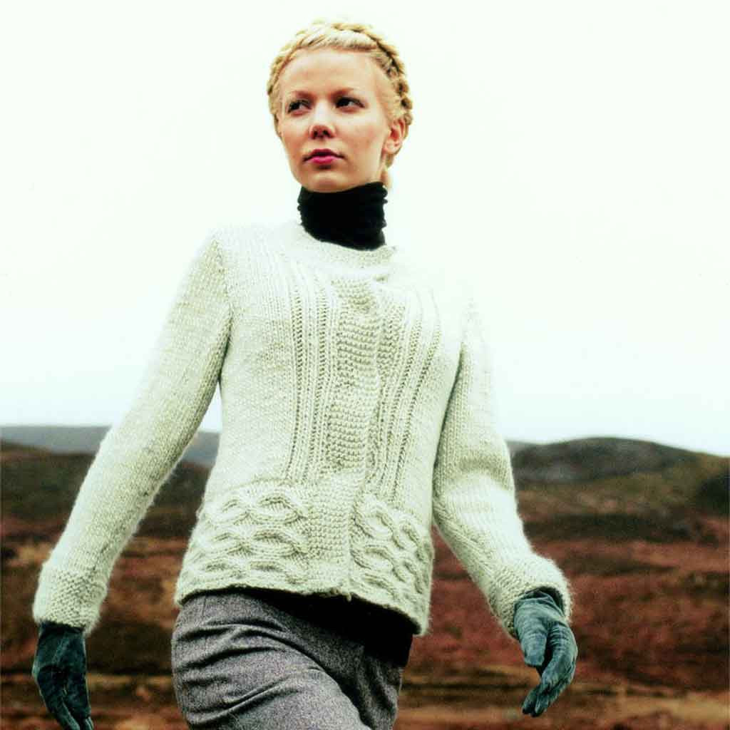 Rowan Oslo Women PDF Knitting Pattern using Cocoon Outback Yarns