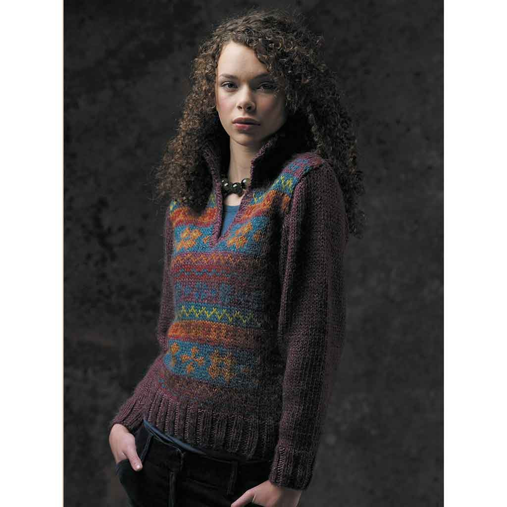 Rowan Coco Womens Sweater PDF Knitting Pattern, Cocoon Outback Yarns