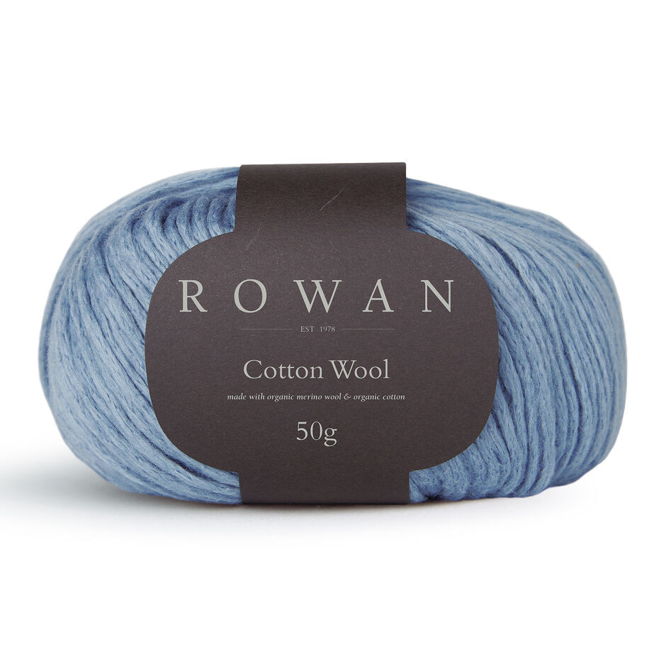 Rowan Cotton Wool DK Knitting Yarn, 50g Balls Outback Yarns