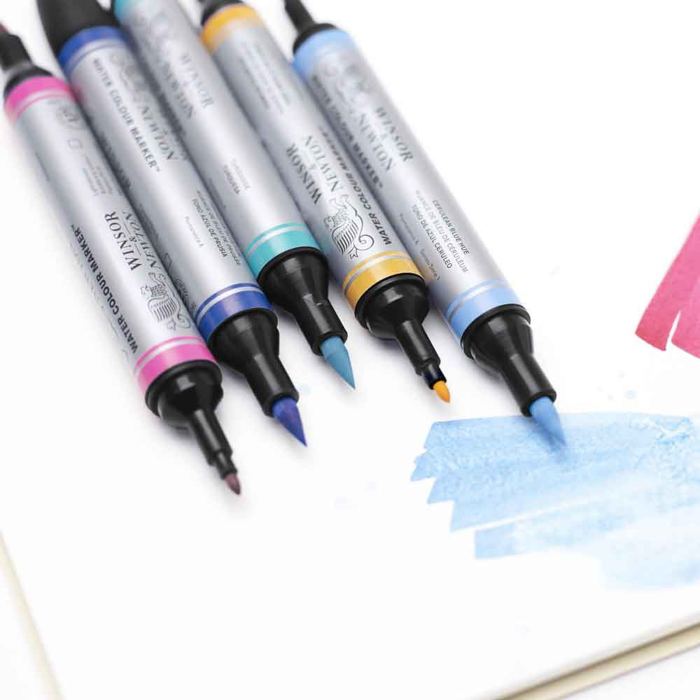 Winsor Newton Watercolour Markers Various Colours Outback Yarns