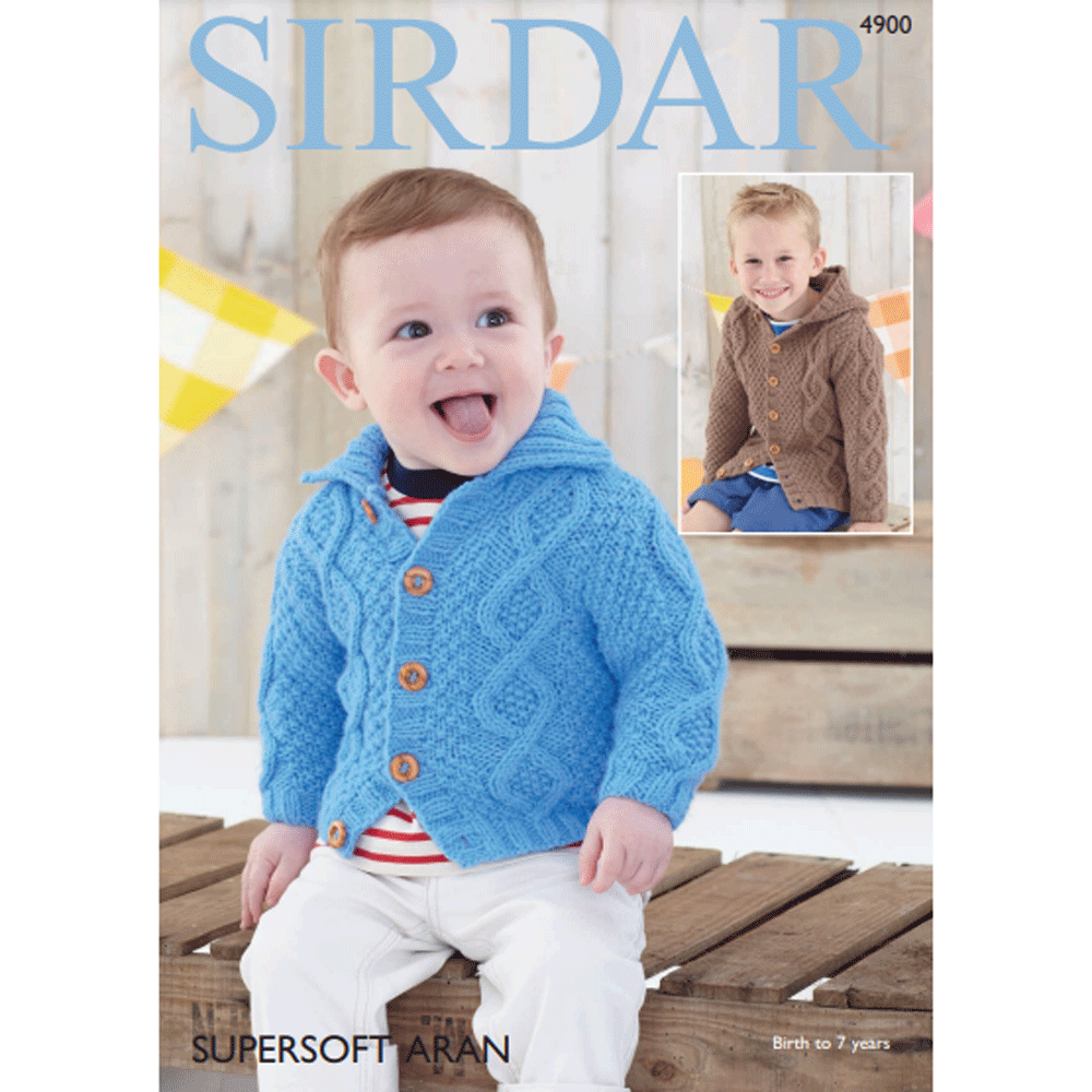 Baby Cardigan Knitting Pattern Childs Aran Cardigan Shepley Baby