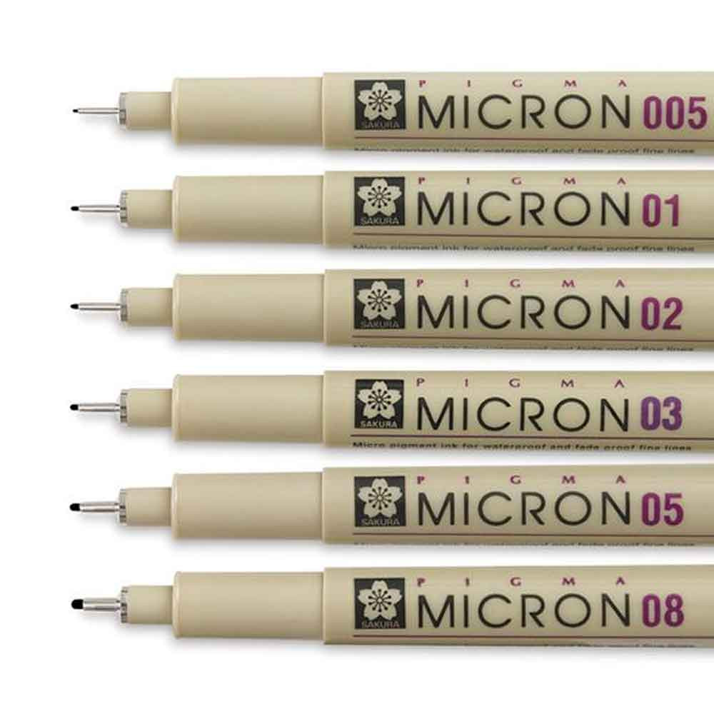 Sakura Pigma Micron PN Stift In Rosenrot – 0,4-0,5 Mm, Permanent & Wasserfest