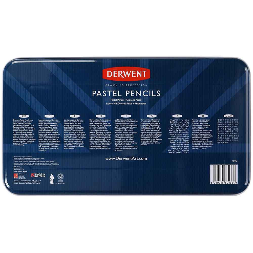 ★Derwent Pastel Pencils 72本セット Derwent Pastel Pencils, Drawing & Writing, Set Of 72, Ideal For
