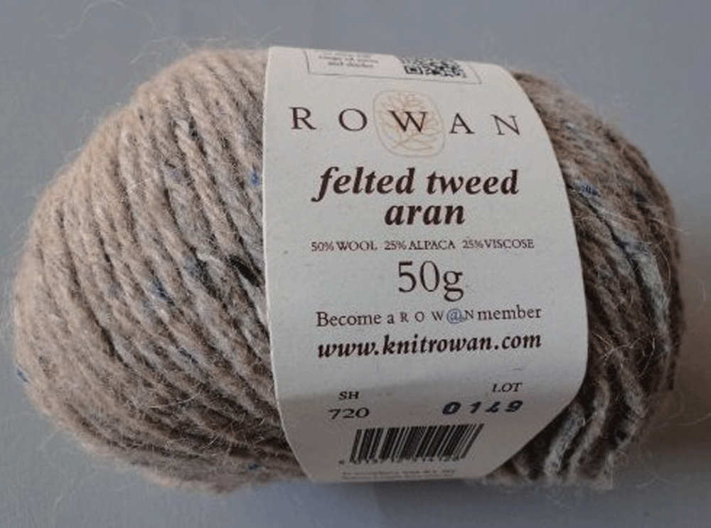 Rowan Felted Tweed Aran Knitting Yarn Outback Yarns - Main Image