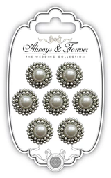 Vintage Pearl Charms | Always & Forever | Craft Consortium