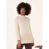 Rowan 013 Sweater Womens Knitting Pattern using Cocoon | Digital Download (RM001-00013) - Main Image