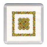 Textile Heritage | Cross Stitch Kits | Coasters | Celtic Knot