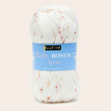 Hayfield Baby Bonus Spots DK Knitting Yarn, 100g Balls | 200 Sprinkles