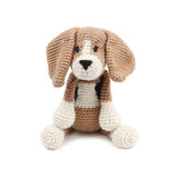 Toft Amigurumi Crochet Kits | Edward's Menagerie Animals | Kerry Lord | Lola the Beagle - Level 3 (Intermediate)