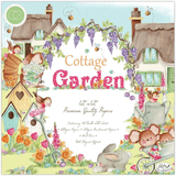 Cottage Garden | 12" x 12" Premium Paper Pad | Craft Consortium - Main Image