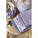 Cotton Beach Fabric Collection | Tilda | Fat Quarter Bundle | 5 Fat Quarters | Ocean Blue contents - Main Image