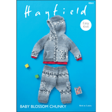 Baby Boy's Hooded Jacket And Trousers Knitting Pattern | Sirdar Hayfield Baby Blossom Chunky 4864 | Digital Download - Main Image