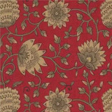 onheur De Jour | French General | Moda Fabrics | 13912-12 Rouge