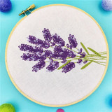 Lavender Embroidery Kit | Oh Sew Bootiful