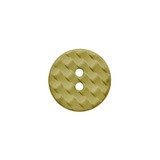 "Basketweave" Buttons - 2 Hole | Lichen | 13mm | Dill Buttons (224032)
