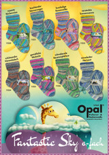Opal Fantastic Sky 6ply Sock Knitting Yarn, 150g Balls | Various Shades - Main Image