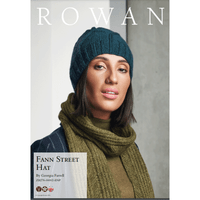 Rowan Women's Fann Street Hat Knitting Pattern using Alpaca Soft DK | Digital Download (ZB278-00002) (rowa-patt-ZB278-00002dd) - Main Image