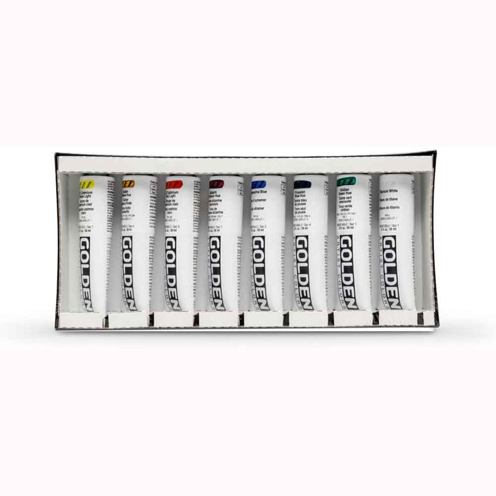 Golden Heavy Body Acrylic Colour Mixing Set Classic Theory Outback Yarns