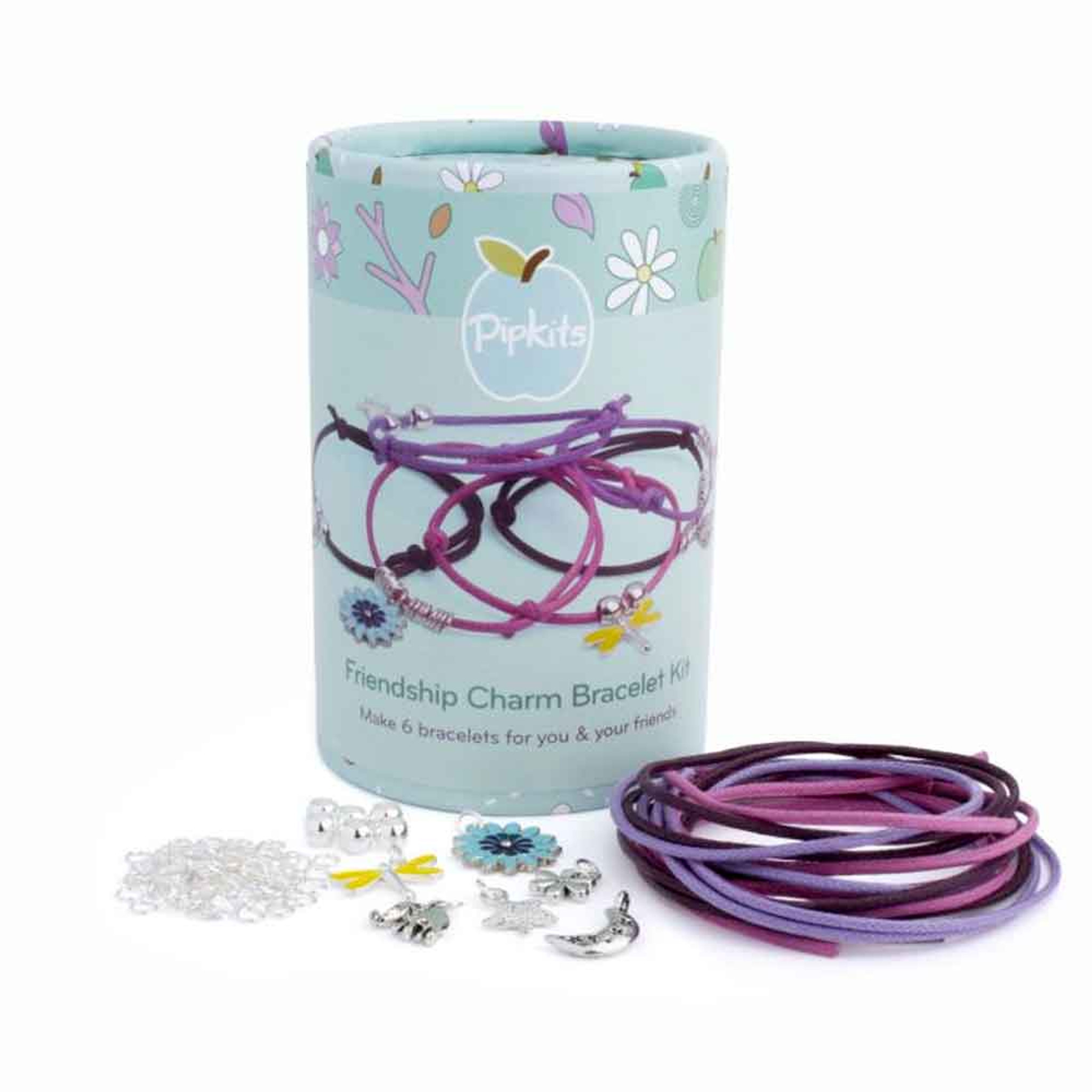 Charm, Pipkit Friendship Bracelet Kit, Burhouse Beads