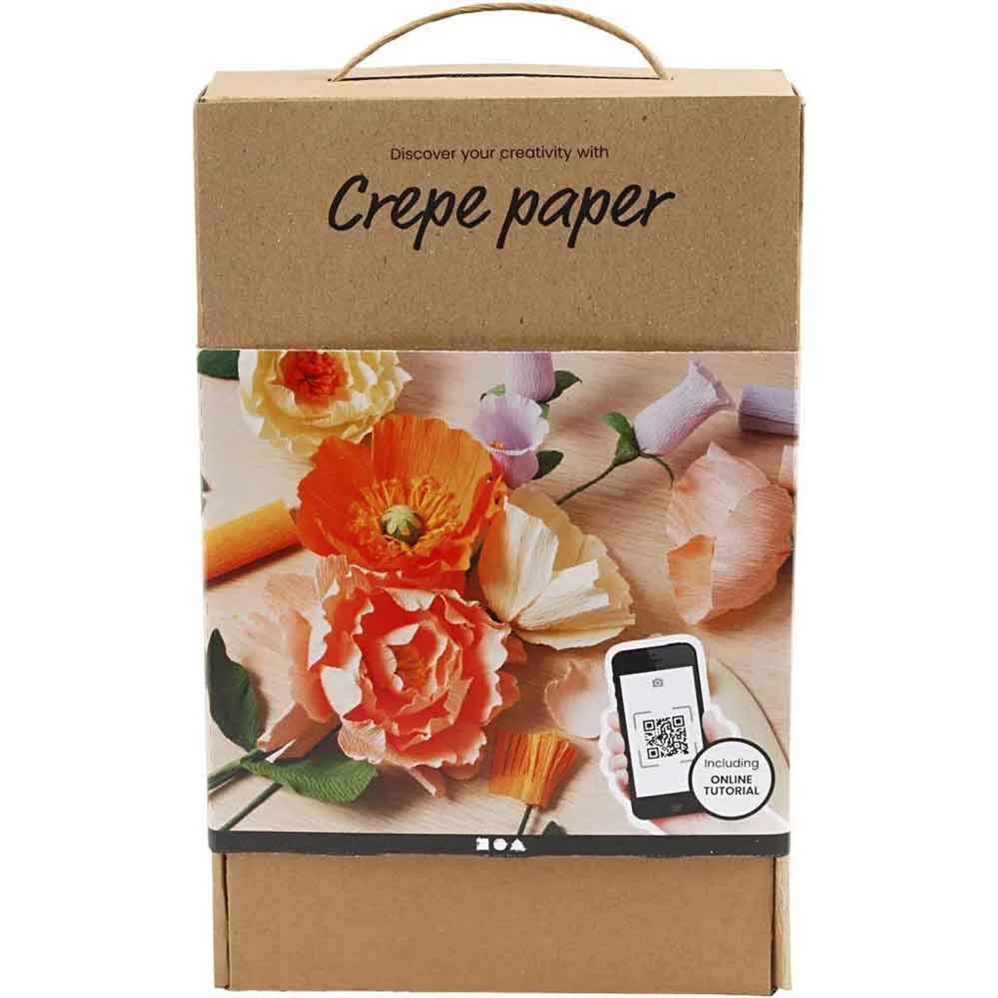 Discover your Creativity, Crepe Paper Flower Kit